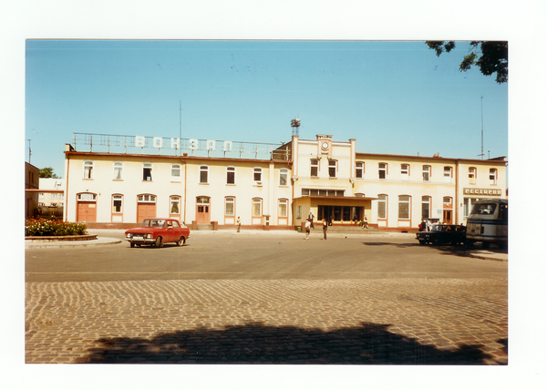 Tilsit, Kleffelstr., Bahnhofsgebäude