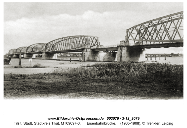 Tilsit, Eisenbahnbrücke