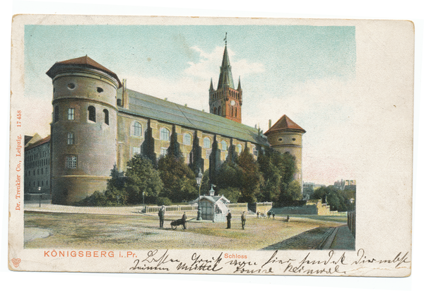 Königsberg, Gesekusplatz, Schloß von Nordwest