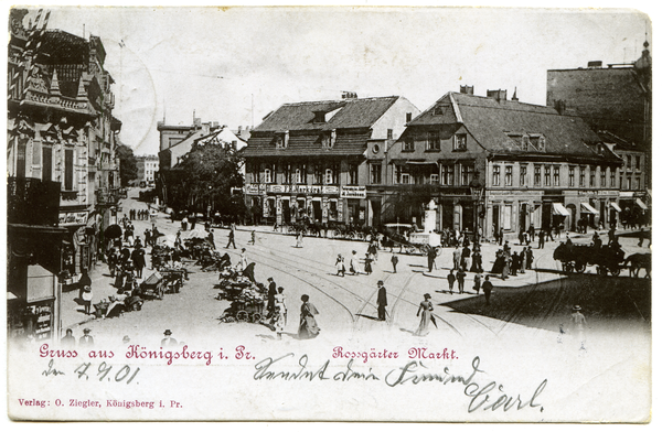 Königsberg, Roßgärter Markt, Vorder-Roßgarten, Eisenwarenhandel Albert Lubbe