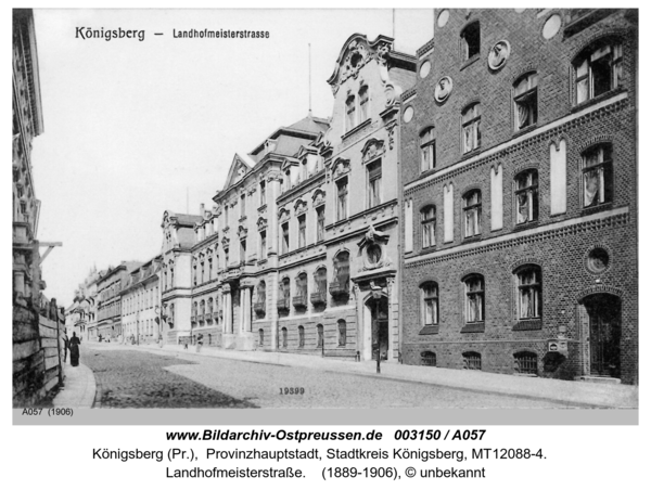 Königsberg (Pr.), Landhofmeisterstraße