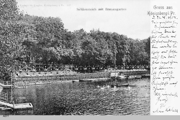 Königsberg, Schloßteich, Börsengarten