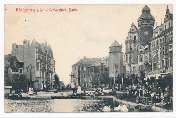 Königsberg, Schloßteichpartie