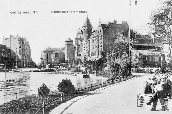 Königsberg, Schloßteichpromenade