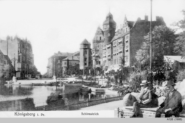 Königsberg, Schloßteich, Schloßteichpromenade