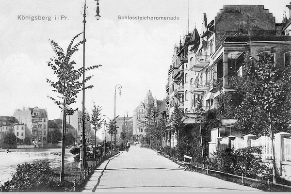 Königsberg, Schloßteichpromenade