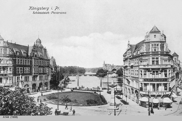 Königsberg, Schloßteich-Panorama