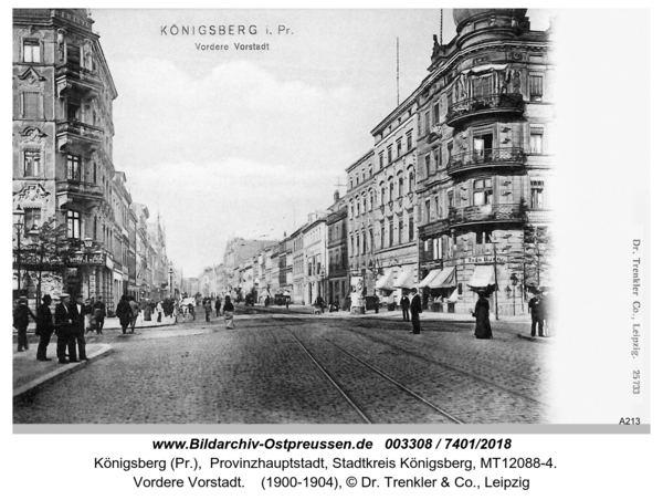 Königsberg, Vordere Vorstadt