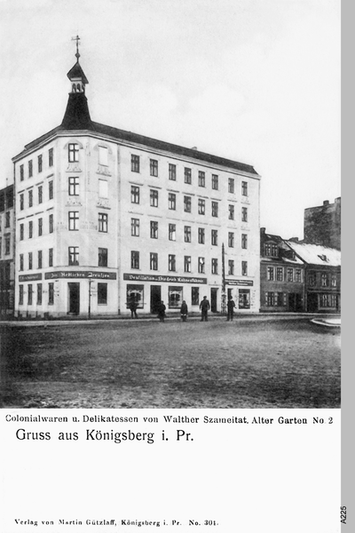 Königsberg, Colonialwaren Walther Szammeitat