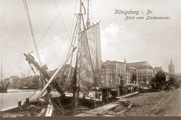 Königsberg, Blick vom Lindenmarkt