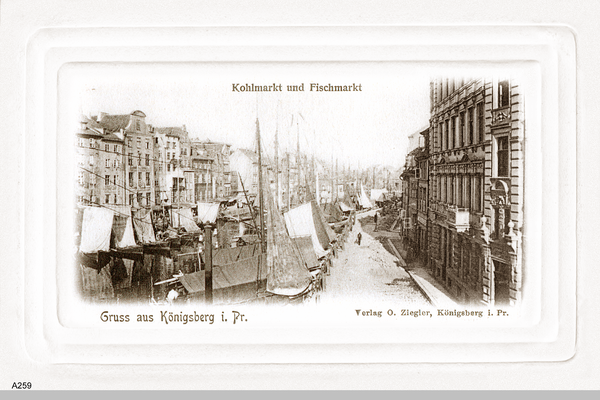 Königsberg, Fisch- und Kohlmarkt