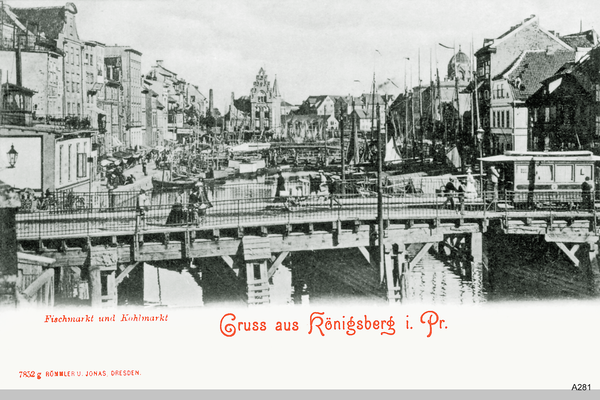 Königsberg, Fisch- und Kohlmarkt