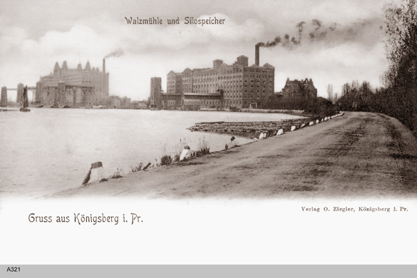 Königsberg, Walzmühle, Silospeicher