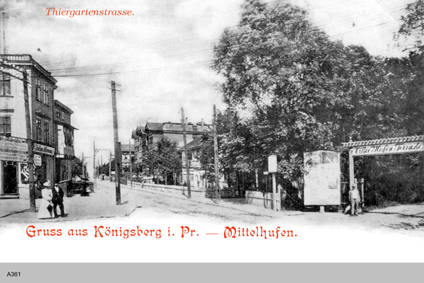 Königsberg, Tiergartenstraße