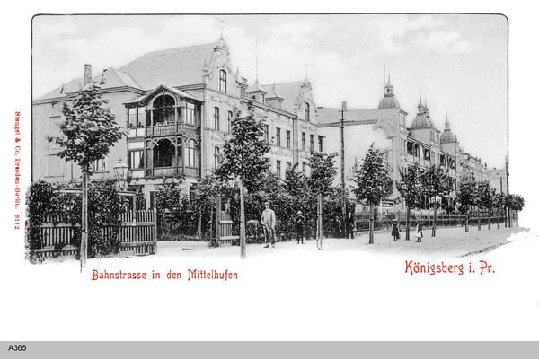 Königsberg, Mittelhufen, Bahnstraße