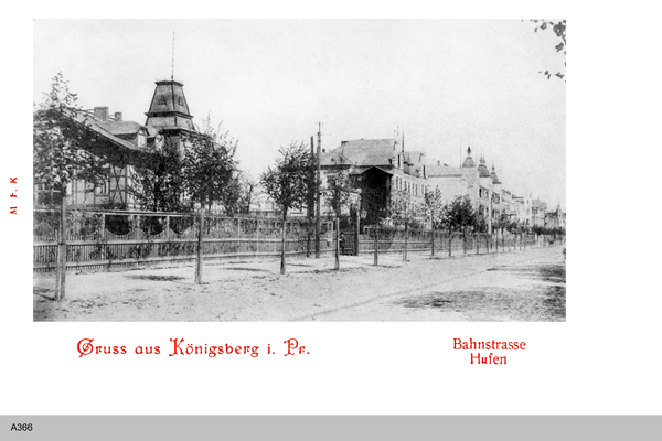 Königsberg, Hufen, Bahnstraße