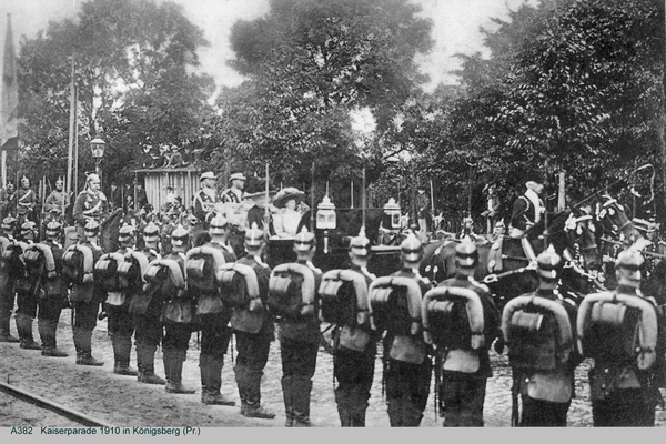 Königsberg, Kaiserparade