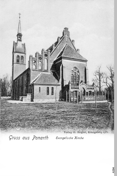 Bildarchiv Ostpreu en K nigsberg Ponarth Ev Kirche Bildarchiv Ostpreu en K nigsberg Ponarth Ev Kirche