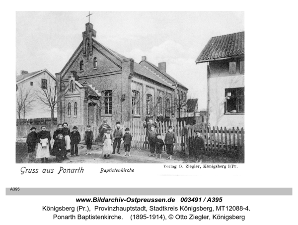 Königsberg, Ponarth Baptistenkirche