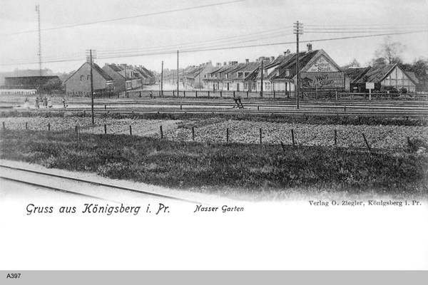 Königsberg, Nasser Garten Eisenbahn