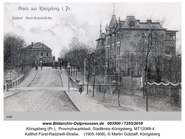 Königsberg, Kalthof Fürst-Radziwill-Straße