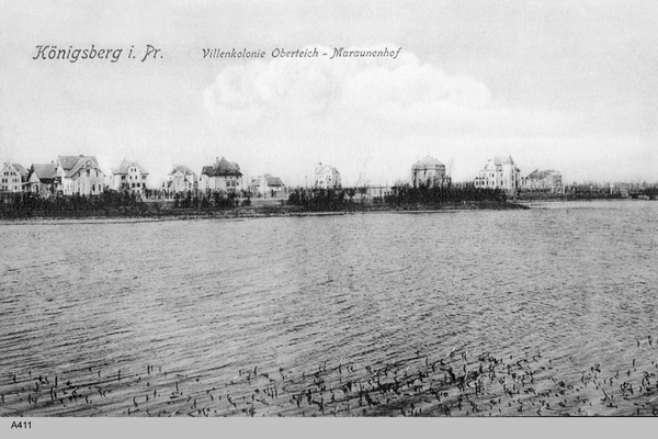Königsberg, Villenkolonie Oberteich-Maraunenhof