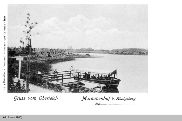 Königsberg, Oberteich Maraunenhof