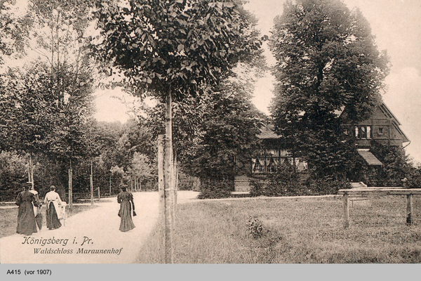 Königsberg, Waldschloss Maraunenhof