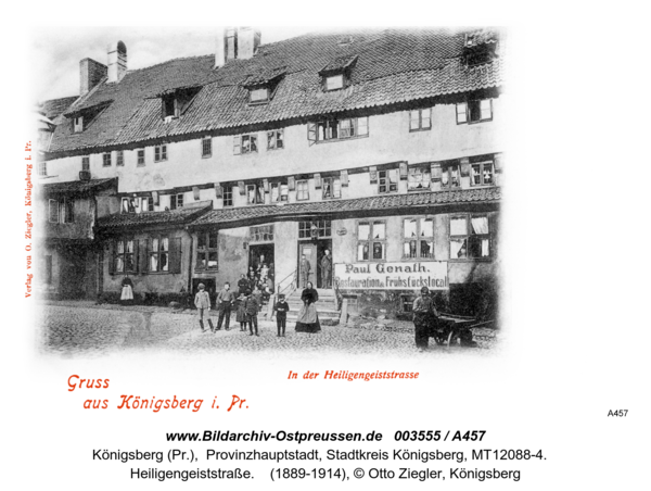 Königsberg, Heiligengeiststraße