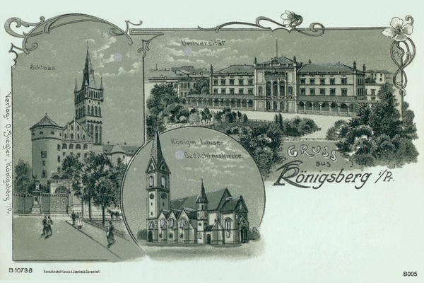 Königsberg, Sehenswürdigkeiten, Grafik