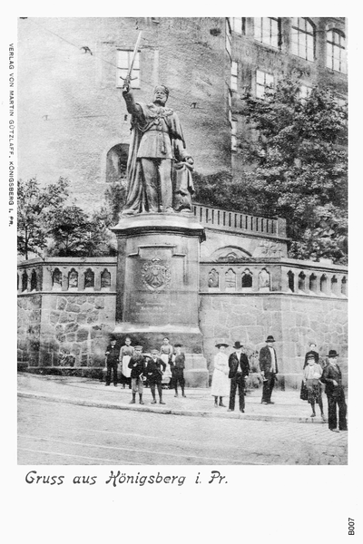 Königsberg, Kaiser Wilhelm Denkmal