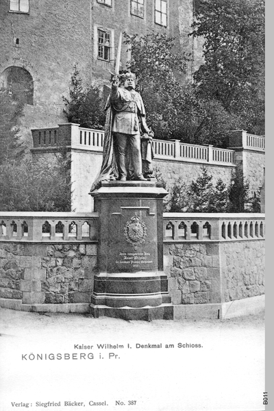 Königsberg, Kaiser Wilhelm Denkmal