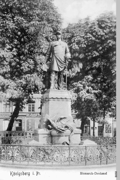 Königsberg, Bismarck Denkmal