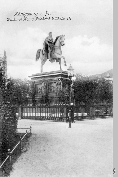 Königsberg, Friedrich Wilhelm III Denkmal