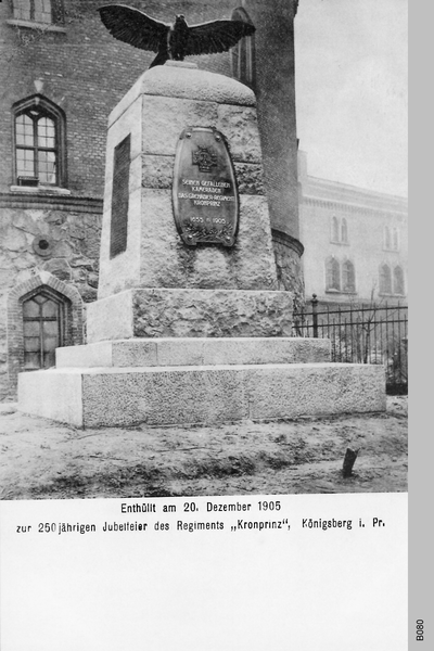 Königsberg, "Kronprinz"-Regiment Ehrenmal