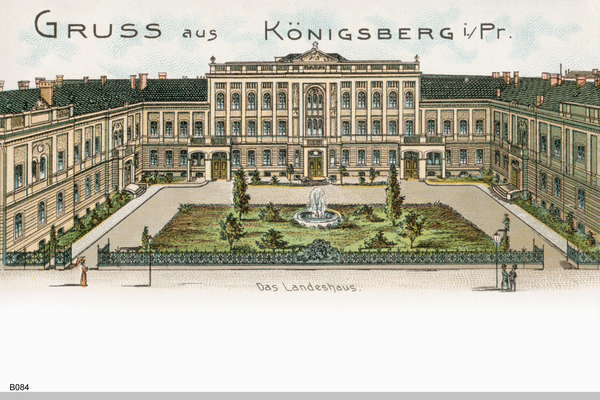 Königsberg, Landeshaus Grafik