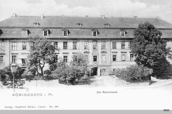 Königsberg, Reichsbank