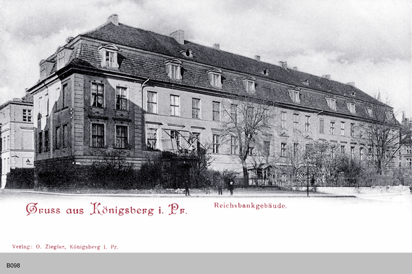 Königsberg, Reichsbank