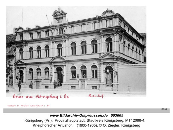 Königsberg (Pr.), Kneiphöfscher Artushof
