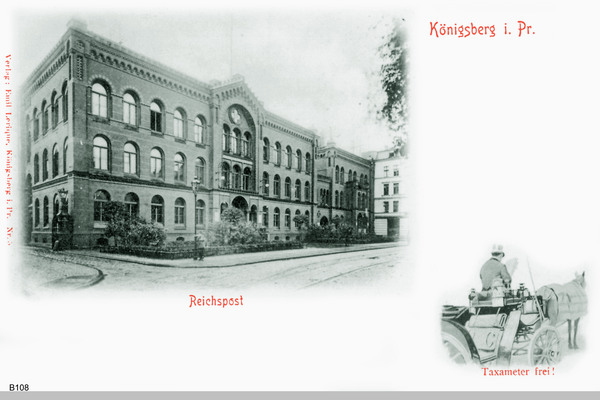 Königsberg, Reichspost