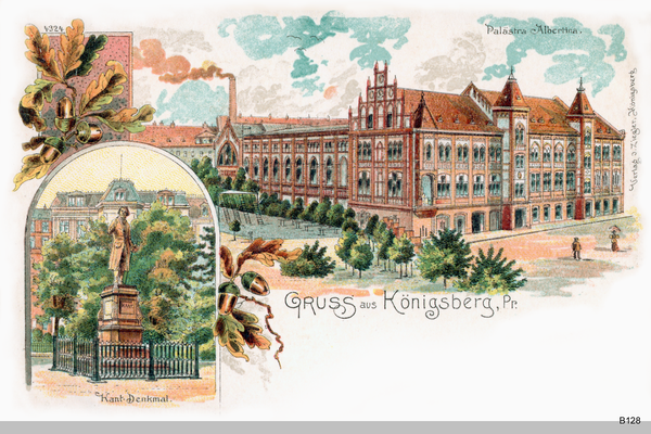 Königsberg, Palaestra Albertina Grafik