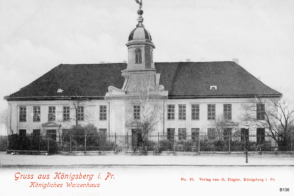 Königsberg, Königliches Waisenhaus