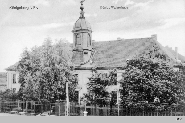 Königsberg, Königliches Waisenhaus