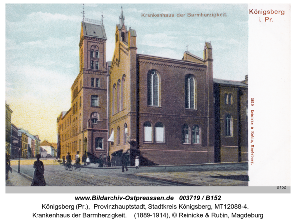 Königsberg, Krankenhaus der Barmherzigkeit