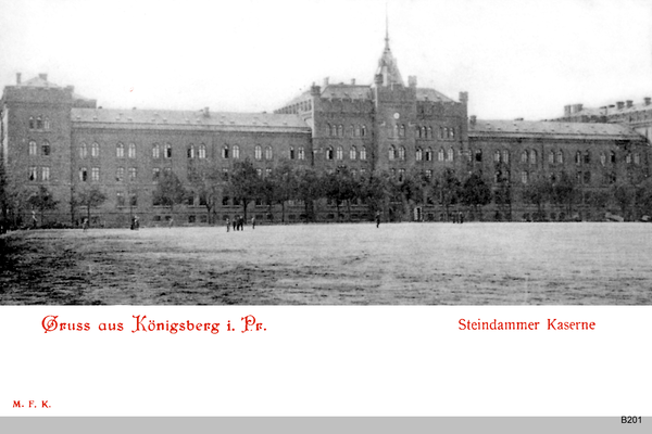 Königsberg, Steindammer Kaserne