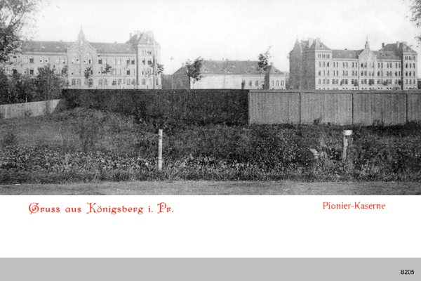 Königsberg, Pionierkaserne