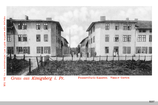 Königsberg, Fußartillerie Kaserne