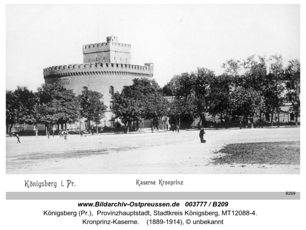 Königsberg, Kronprinz-Kaserne