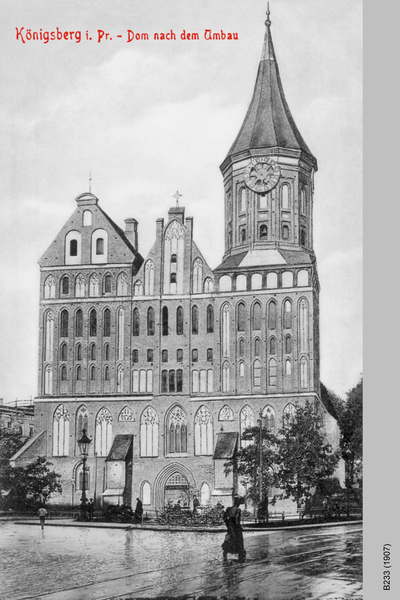 Königsberg, Dom nach dem Umbau