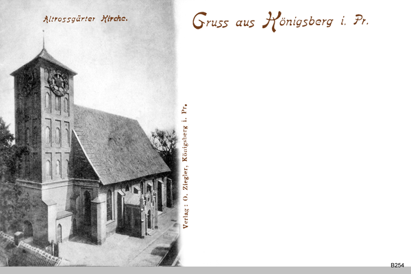 Königsberg, Altroßgärter Kirche